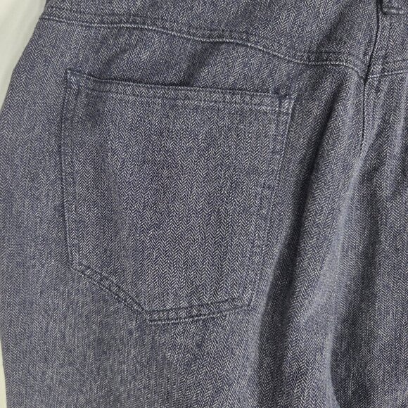 John Rich and Bros Woolrich 100% Cotton Navy 5 Pockets Pants Size 10 - Picture 6 of 10